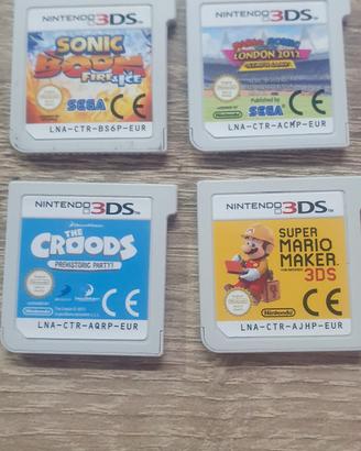 4 giochi nintendo 3ds