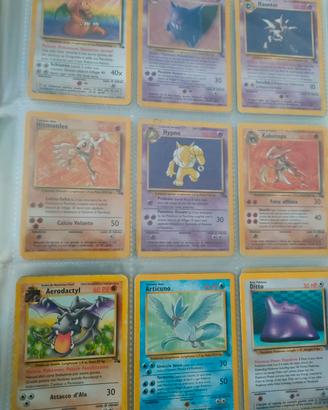 Pokemon set fossil vintage pokemon