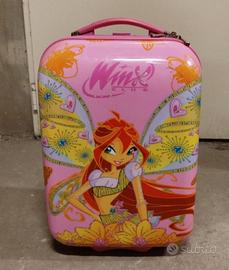 Valigia Winx con rotelle per bimbi