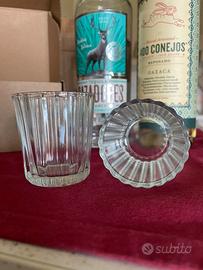 Bicchieri vaso veladora tequila e mezcal