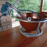 Paiolo in rame  per Polenta 