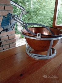 Paiolo in rame  per Polenta 