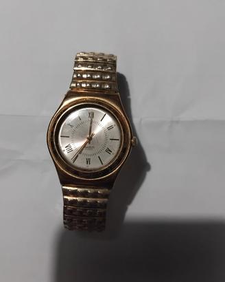 Orologio swatch donna color oro
