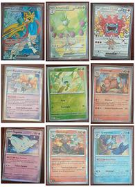 Lotto carte Pokemon italiane Scarlatto Violetto