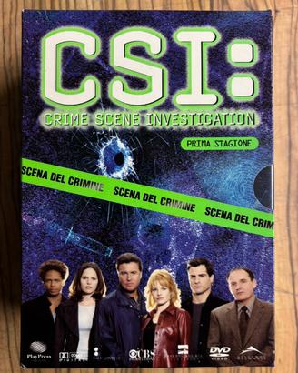 Cofanetto completo CSI prima stagione in Italiano
