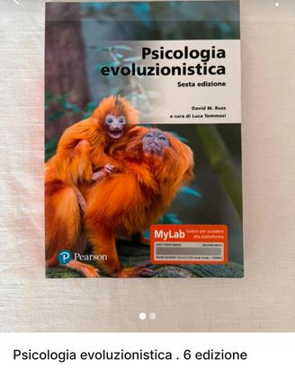 Libro universitario psicologia evoluzionistica 