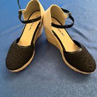 Scarpa zeppa decolettee taglia 38