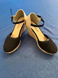 Scarpa zeppa decolettee taglia 38