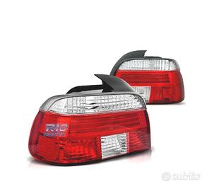 FANALI BMW E39 95-00 ROSSO BIANCO