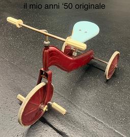 TRICICLO ORIGINALE WISA-GLORIA SVIZZERA ANNI ‘50