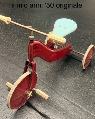 TRICICLO ORIGINALE WISA-GLORIA SVIZZERA ANNI ‘50
