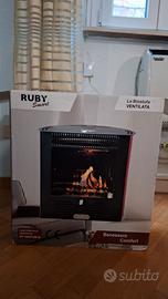 Stufa a bioetanolo Ruby Smart Ventilata