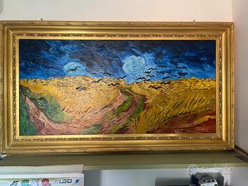 G.Cossu VAN GOGH CAMPO DI GRANO CON VOLO DI CORVI