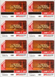 Schede Telefoniche serie "LA STORIA DELLE 2 RUOTE"