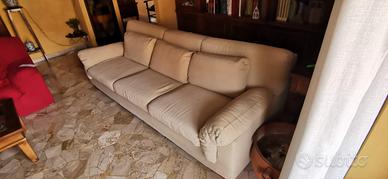 Divano letto 3 posti con materasso matrimoniale 