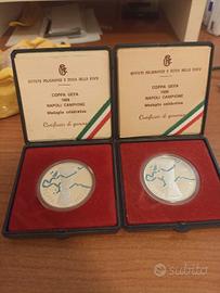 moneta coppa UEFA napoli 
