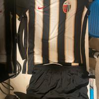 Completo Ascoli nike maglia + pantaloncini (nuovo)