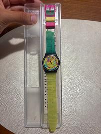 Swatch World Record GB721 1990 Vintage