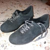 Scarpe donna camosciate Cinzia Soft vera pelle 39