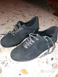 Scarpe donna camosciate Cinzia Soft vera pelle 39