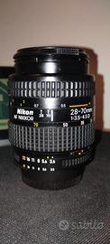 obiettivo Nikon Nikkor 28-70 f3.5-4.5 FD