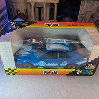 Polistil Renault Fuego sn17 1/25 #26 #vintage Blu