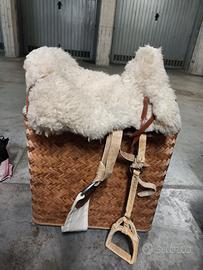 Sella da cavallo, tipo "argentina"