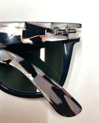 Occh.sole donna RAY-BAN WAYFARER MOSAIC blu/grigi.
