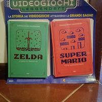 Libri Zelda e Super Mario Nuovi Sigillatii 