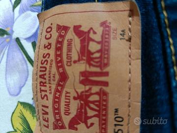 jeans Levis 14 anni