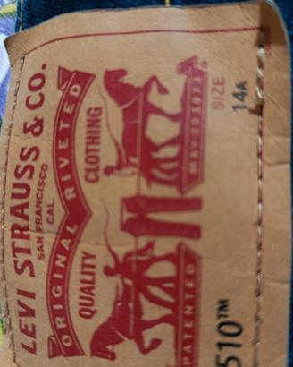 jeans Levis 14 anni