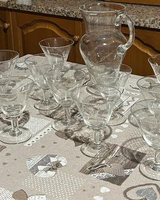 set di bicchieri