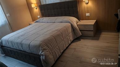 Letto contenitore matrimoniale