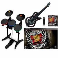 Bundle Guitar Hero Ps3 Warrior's of Rock Completo