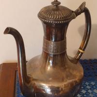 teiera inglese placcata in argento 