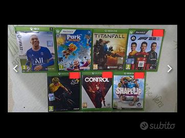 7 Giochi x XBoxOne-Nuovi