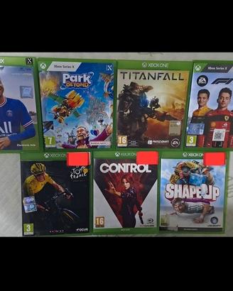 7 Giochi x XBoxOne-Nuovi