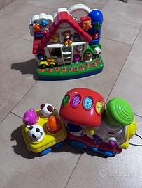 Treno e fattoria parlante Chicco