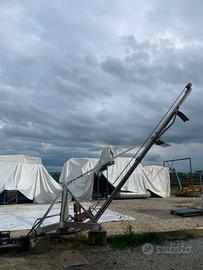 Nastro trasporta lettame