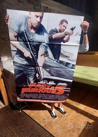 Poster Fast&Furious 5 (dimensione XXL)