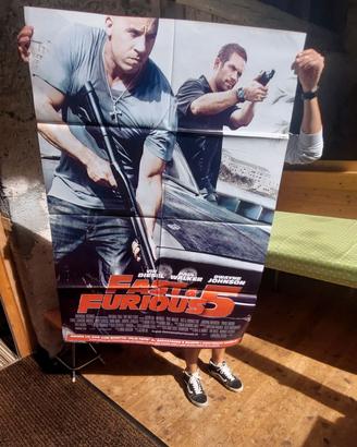 Poster Fast&Furious 5 (dimensione XXL)