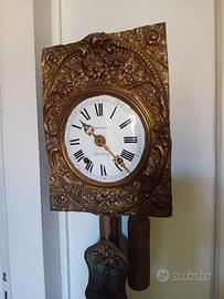 Orologio a pendolo Comtoise Morbier XIX
