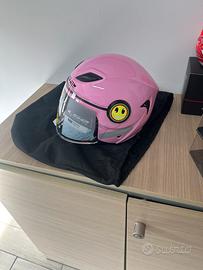 Casco moto LS2 rosa con visiera – Nuovo mai usato