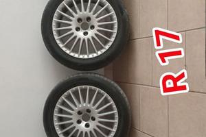 CERCHI IN LEGA R17 CON PNEUMATI HANKOOK 