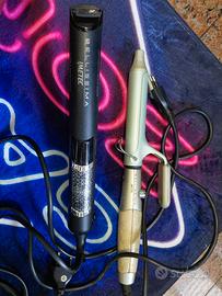 piastra capelli e arricciacapelli imetec