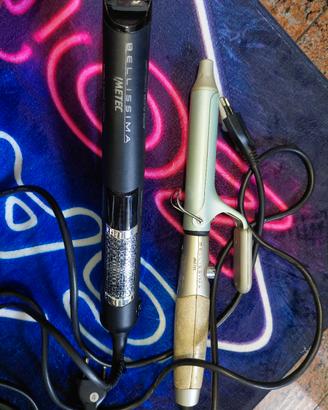 piastra capelli e arricciacapelli imetec