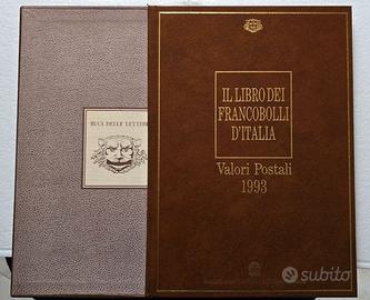 Libro dei francobolli d'Italia 1993
