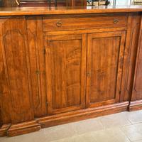 Credenza in legno massello arte povera 175x46 H46