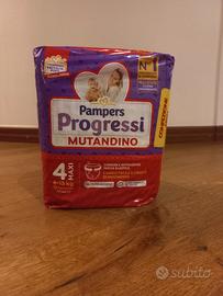 19 Mutandino Pampers Progressi taglia 4