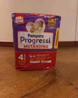 19 Mutandino Pampers Progressi taglia 4